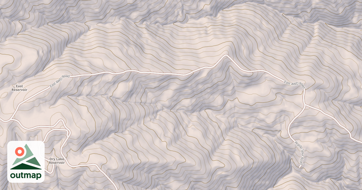 Map of EAST 4WD