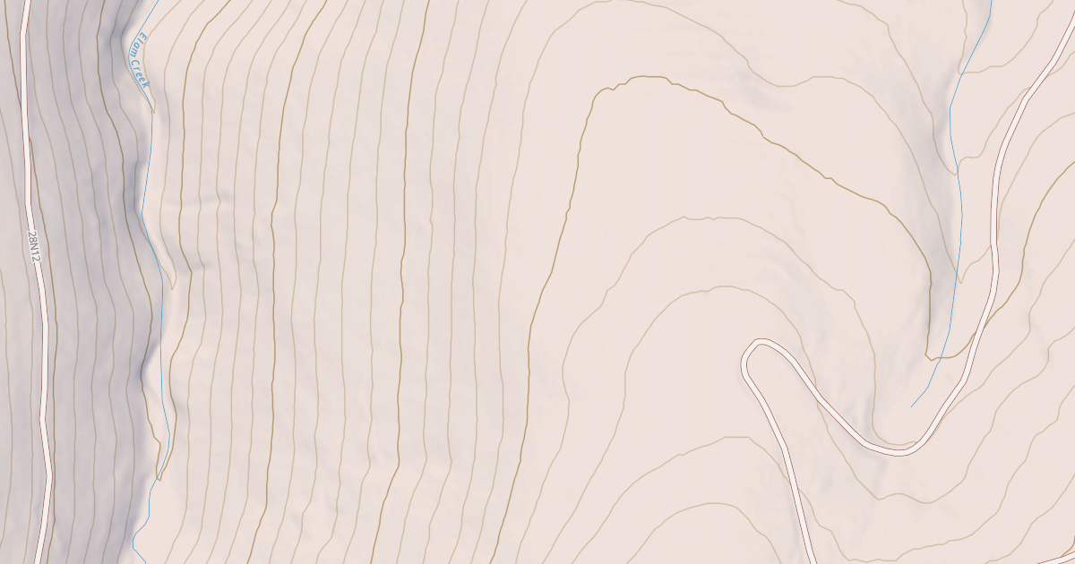 Map preview of E ELAM CREEK