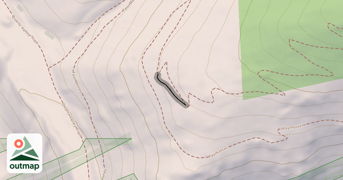 Map of Claim Jumper Trail