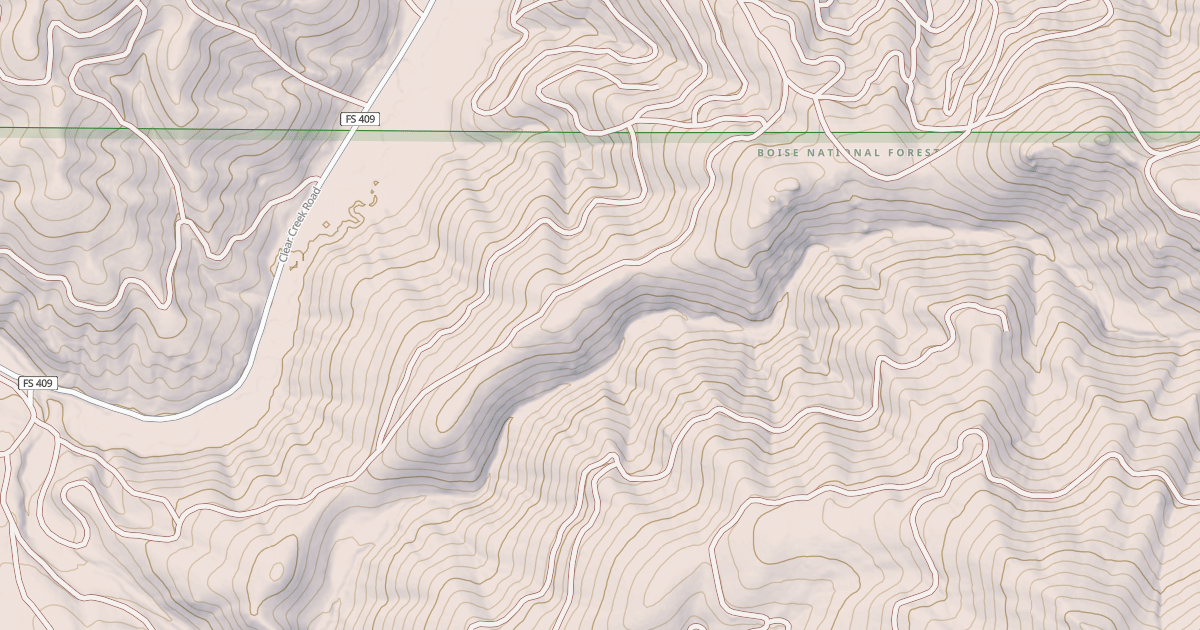 Map preview of DITCH EAST