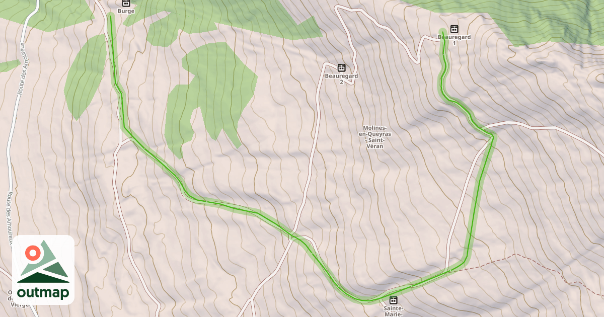 Map of Les lampions