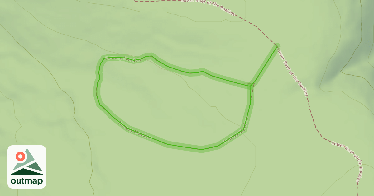 Map of Fantasy Meadow