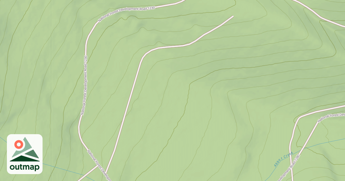 Map of USFS Motor Vehicle Use Map Roads {44966D85-F530-4512-A92B-D8F45FC599A1}