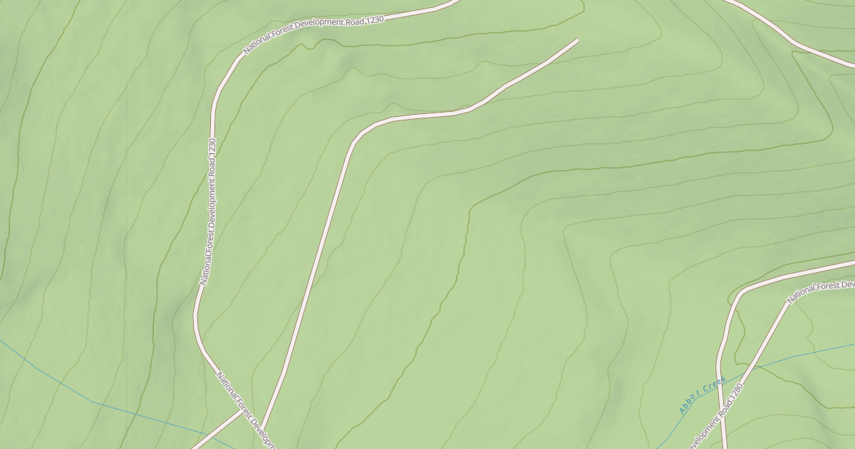 Map preview of USFS Motor Vehicle Use Map Roads {44966D85-F530-4512-A92B-D8F45FC599A1}