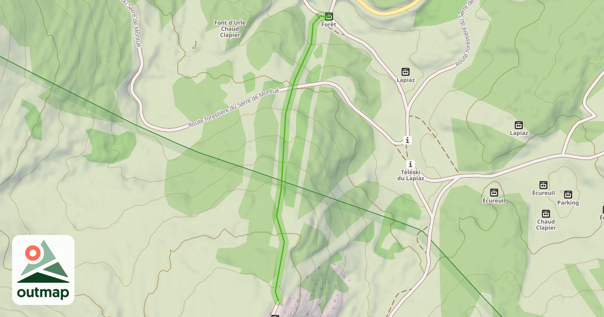 Map of Forêt