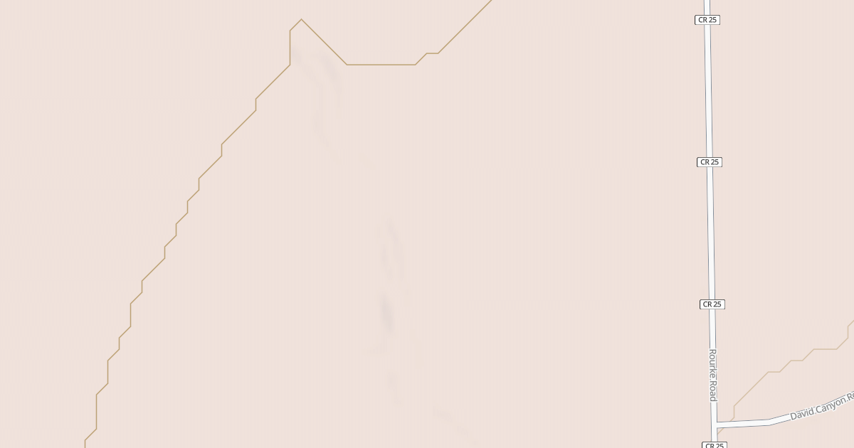 Map preview of WEST DAVID CANYON