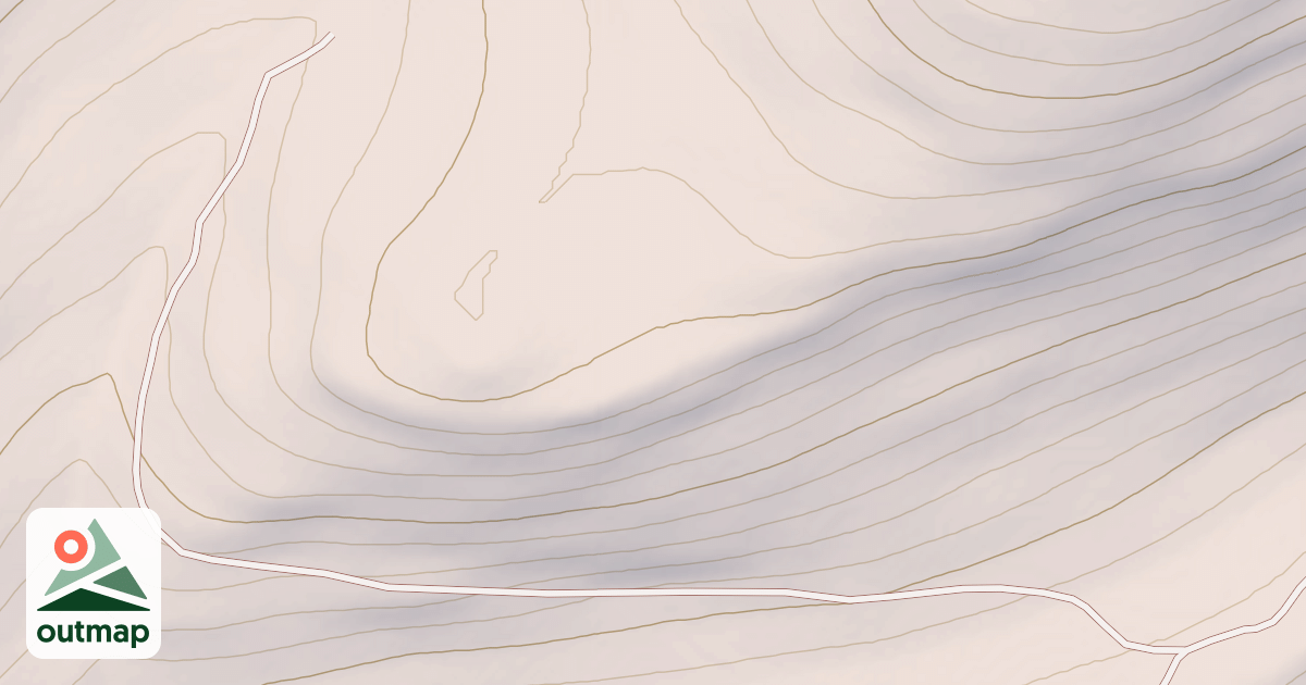 Map of BUCK MOUNTAIN