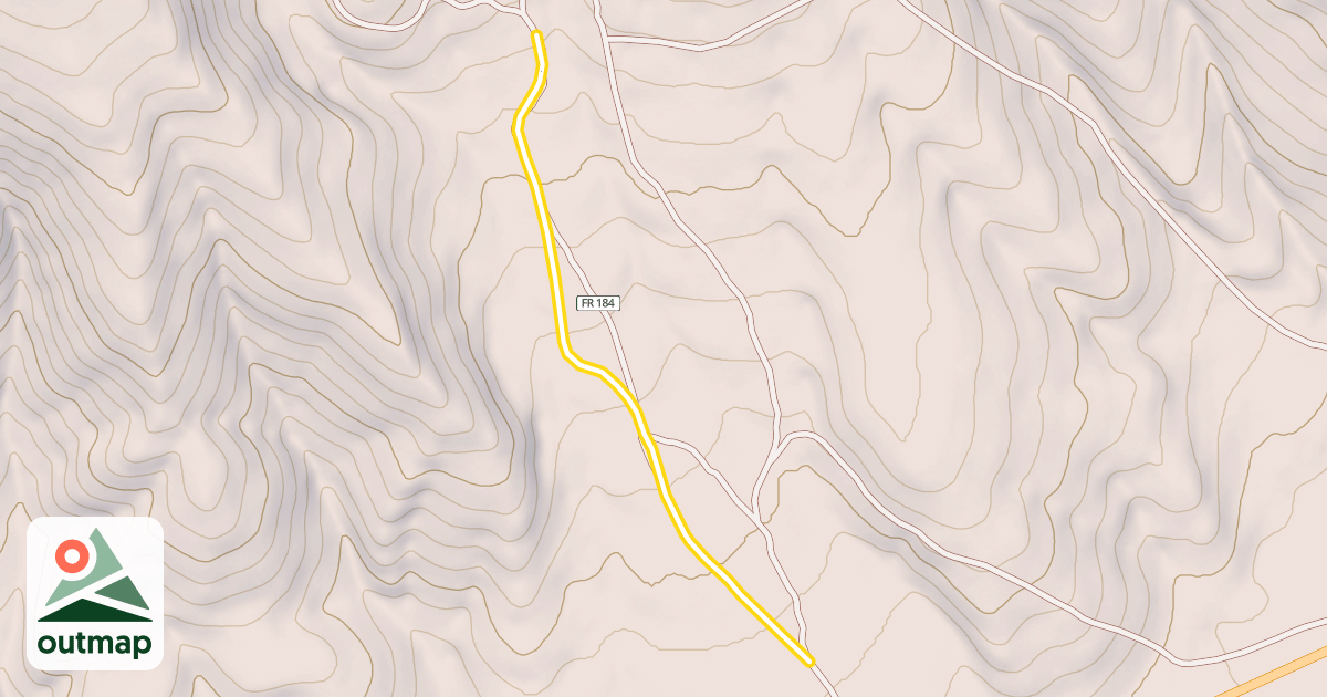 Map of Silver Creek Loop (Snowmobile)