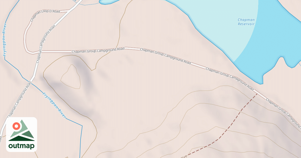 Map of CHAPMAN LOOP E