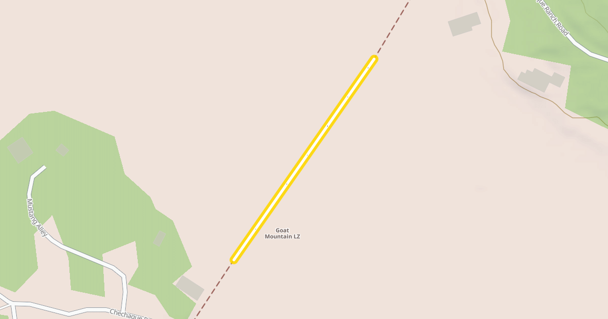 Map preview of Goat Wall Loop