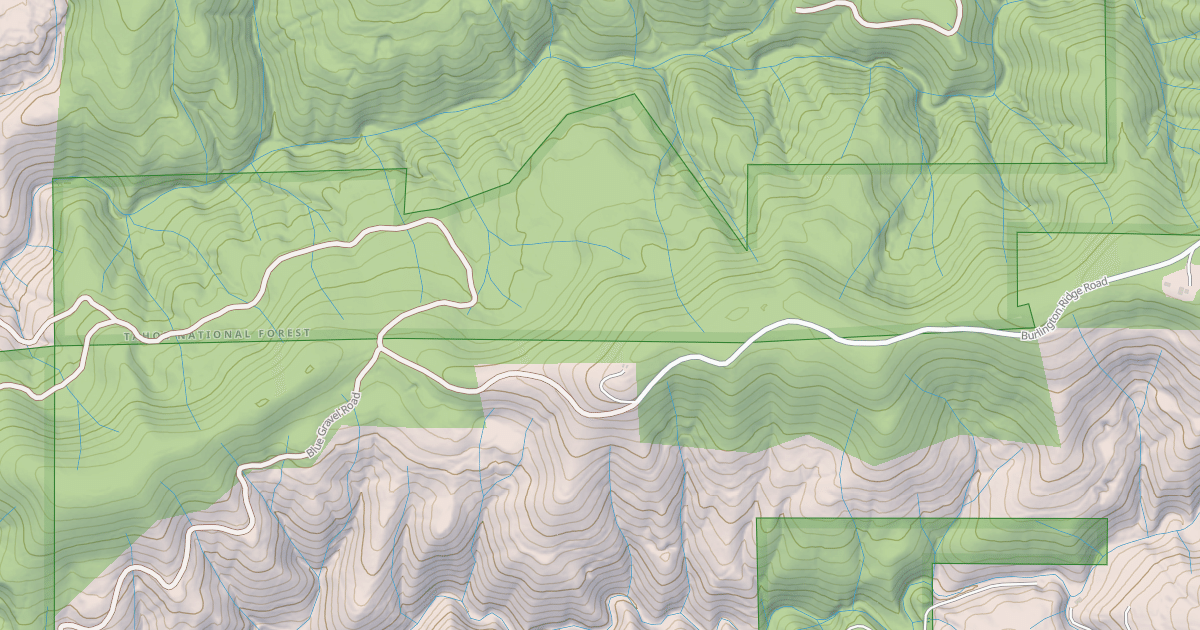 Map preview of BURLINGTON RIDGE