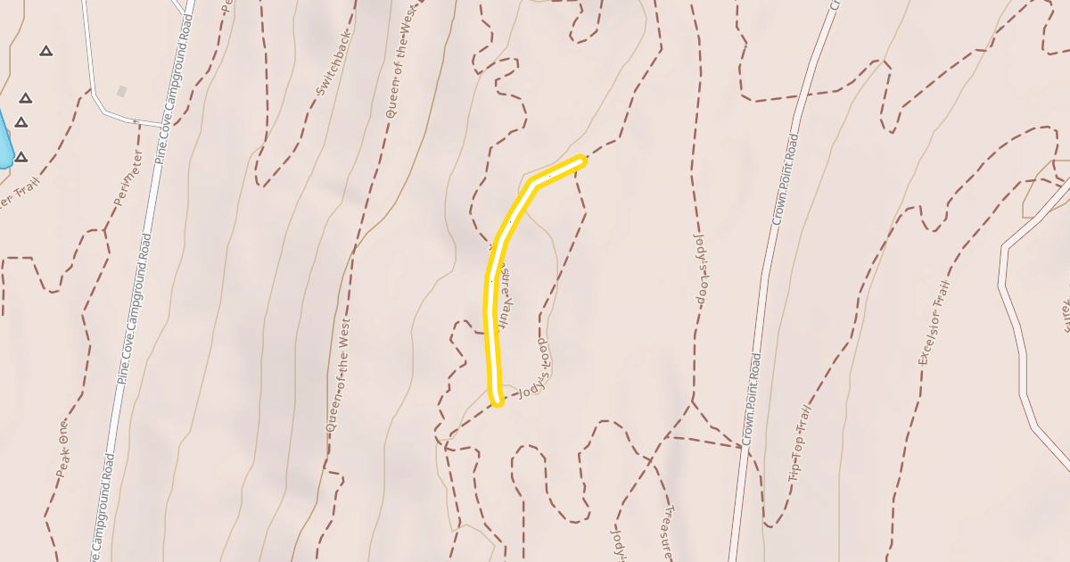 Map preview of Jody's Nugget