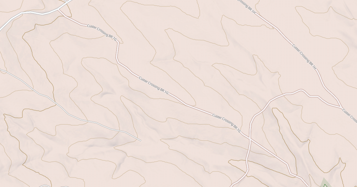 Map preview of CUSTER CROSSING BR 1G