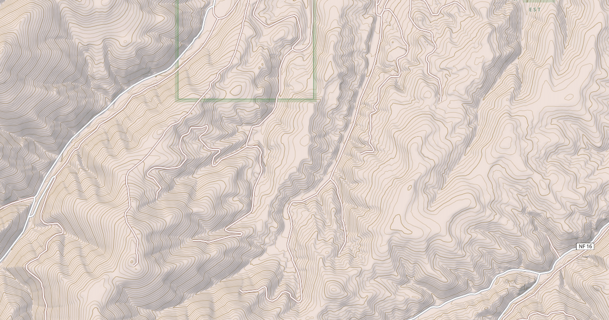 Map preview of USFS National Forest System Roads {3388C047-72D9-45A5-9D42-D9CC8B39C03F}