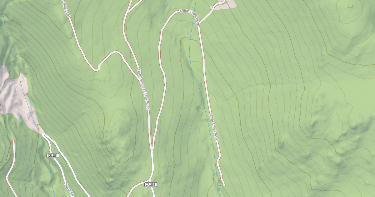 Map preview of MILLER CREEK