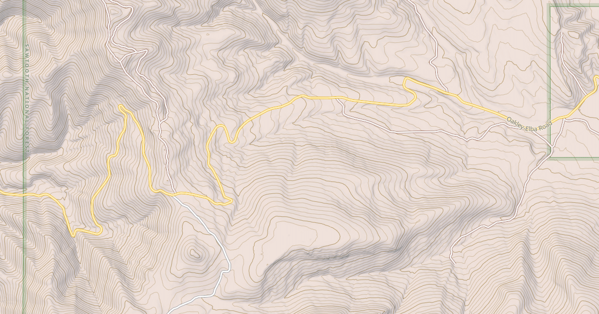 Map preview of OAKLEY-ELBA