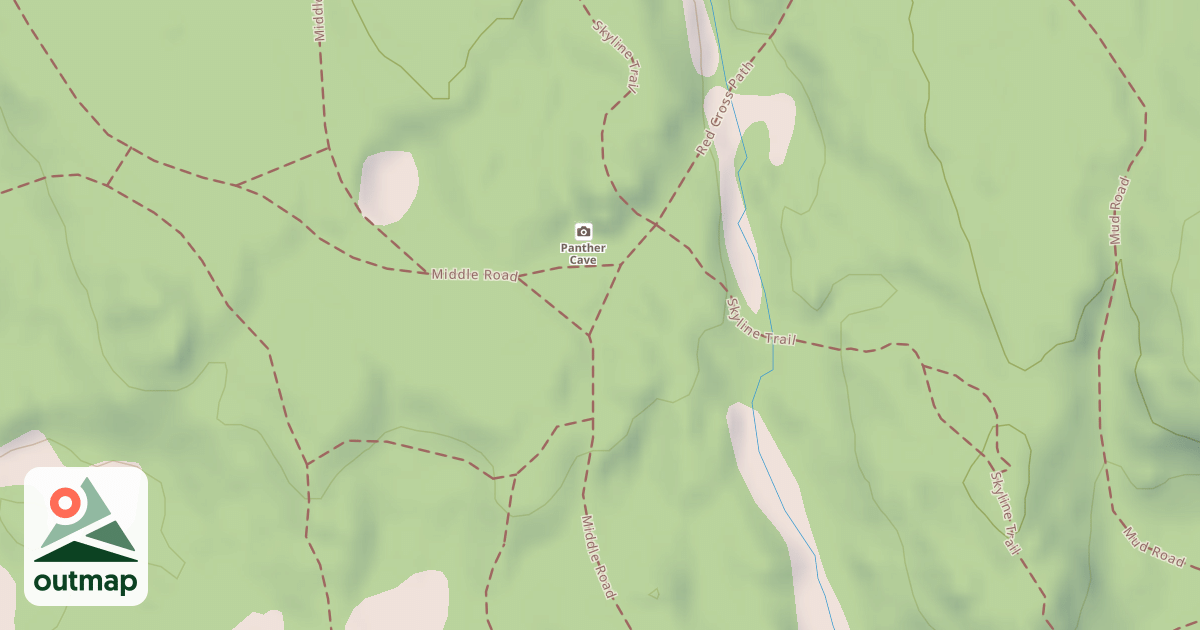 Map of Red Cross Path