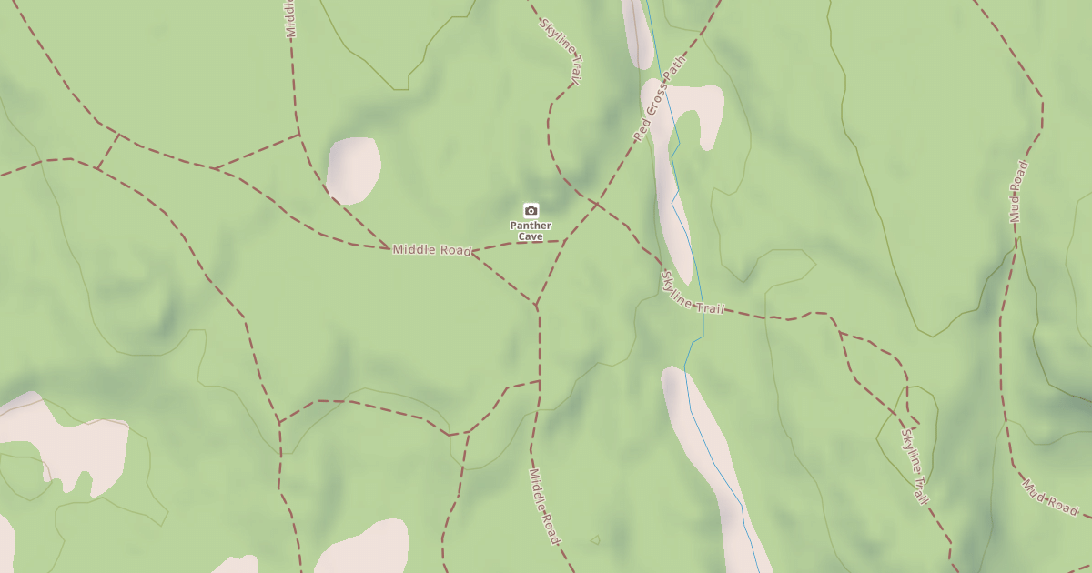 Map preview of Red Cross Path