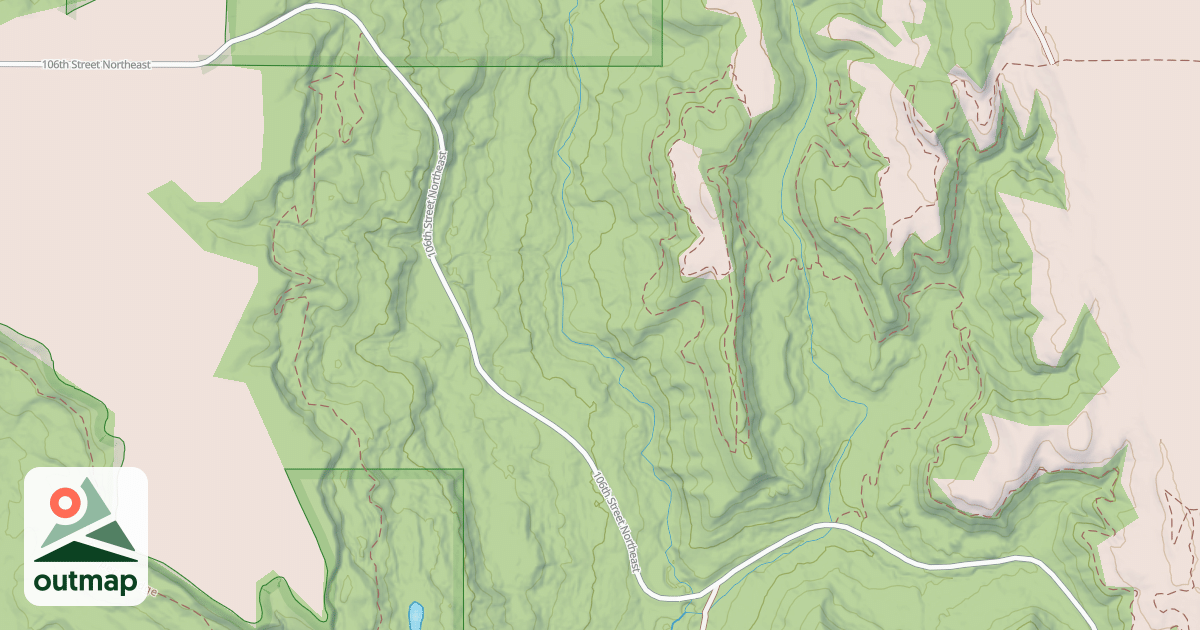 Map of Township Road Trail