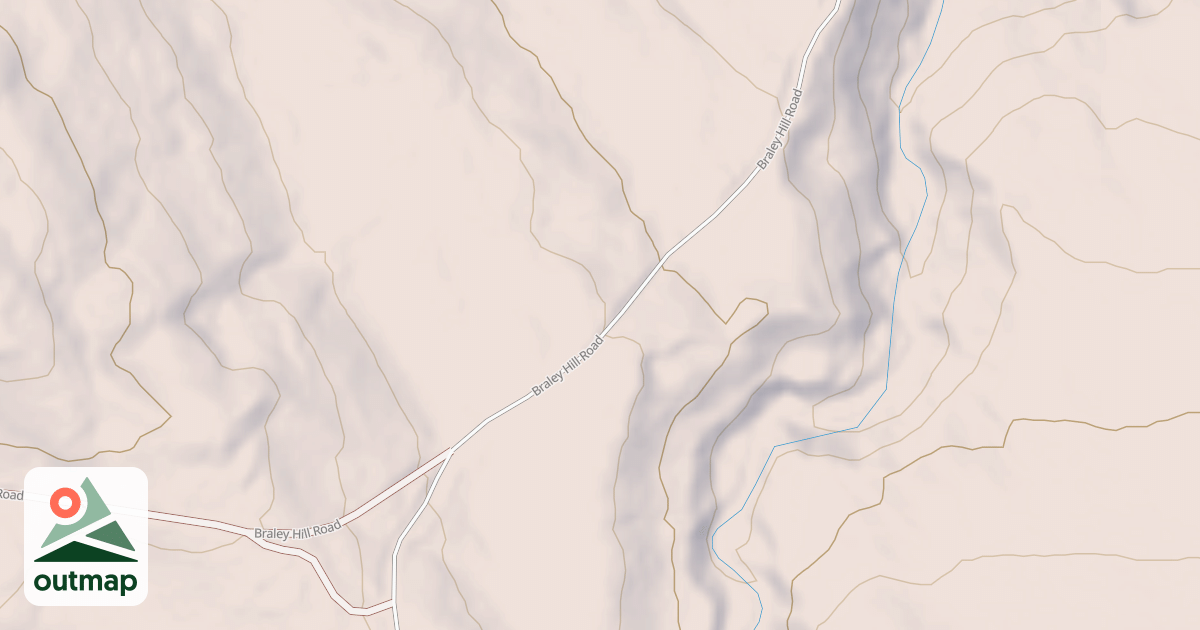 Map of Braley Hill Rd