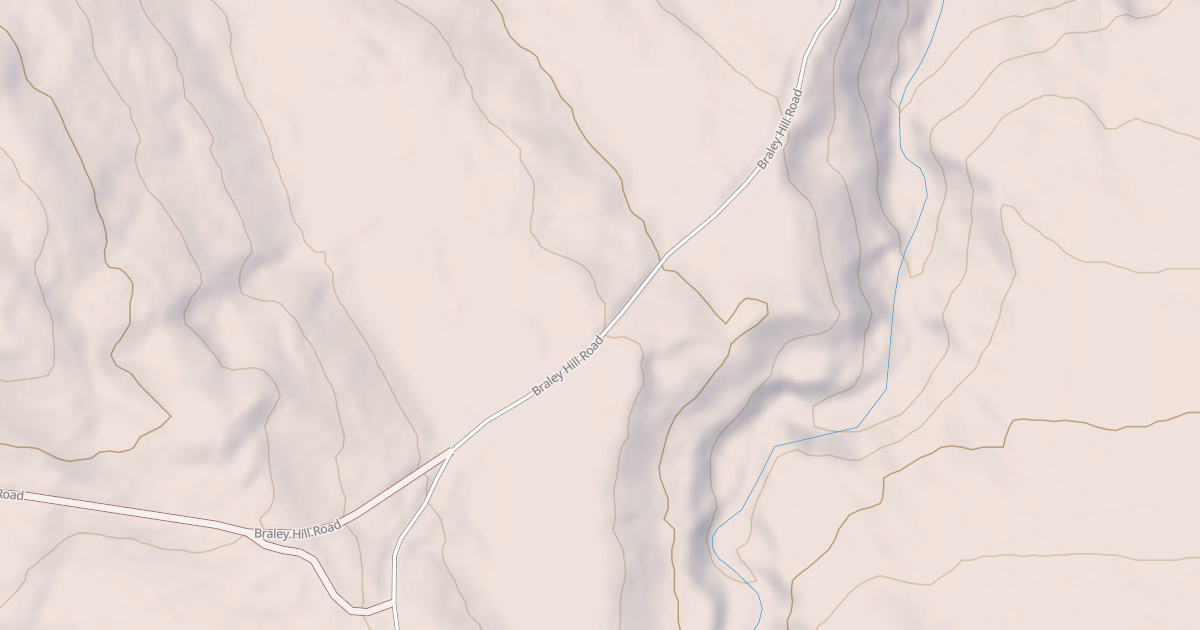 Map preview of Braley Hill Rd