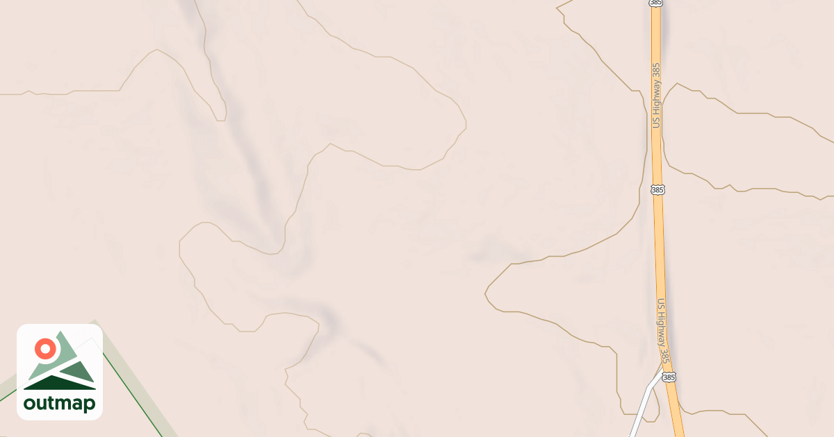 Map of CUSTER PEAK  BR 1C