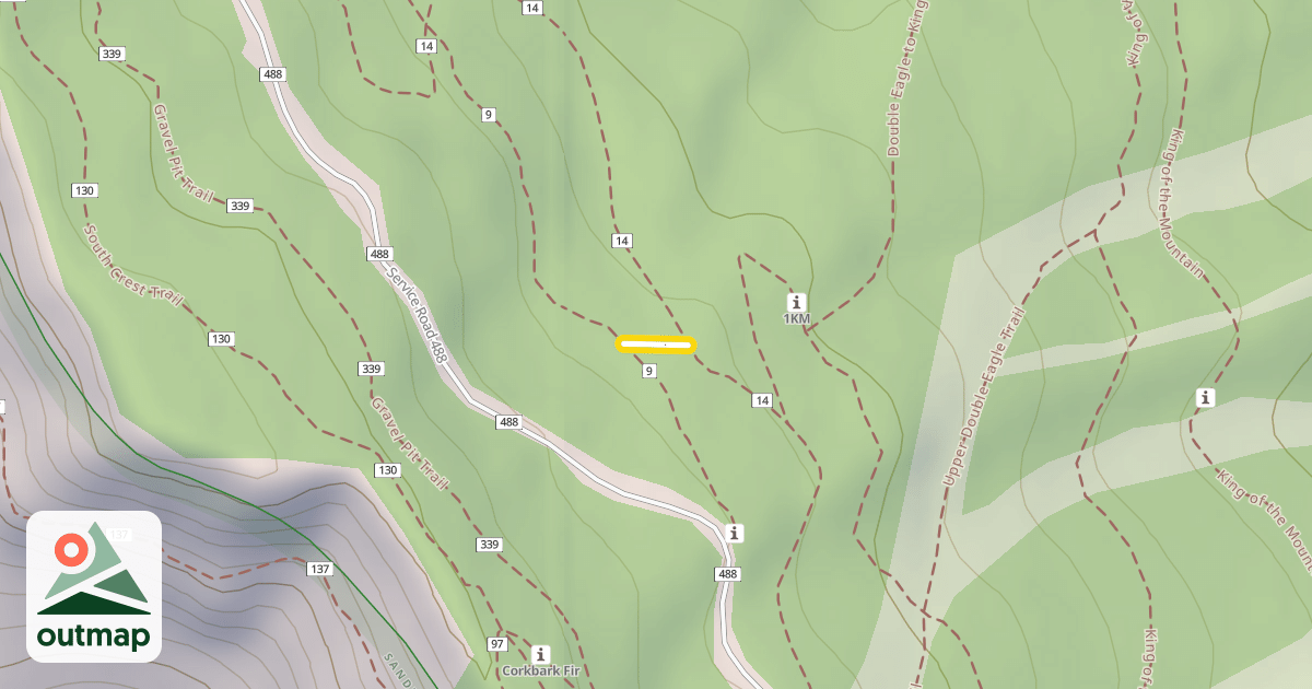 Map of Rocky Point-Klaus Connector