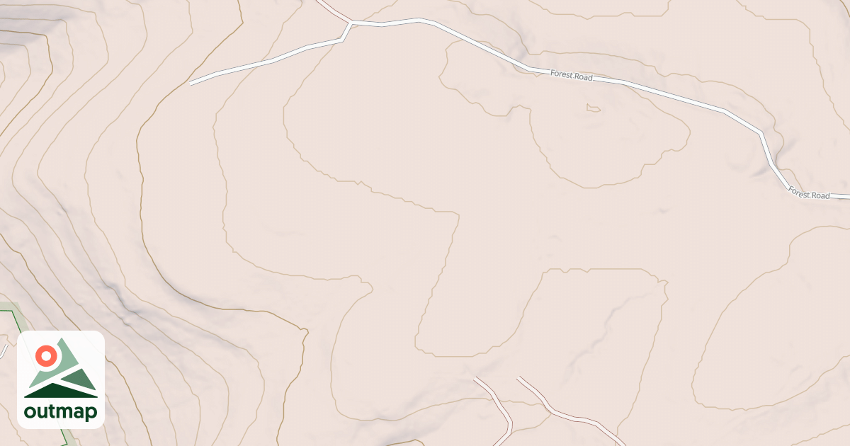 Map of HUBERT RUN - A