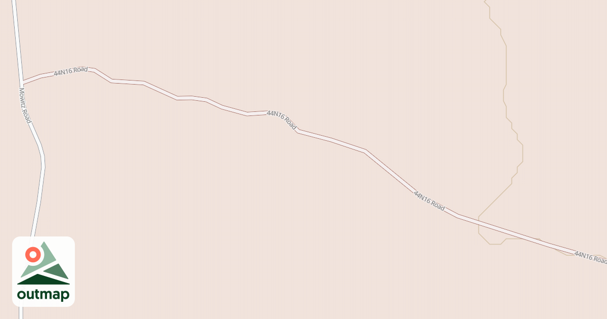 Map of MOWITZ SPUR D