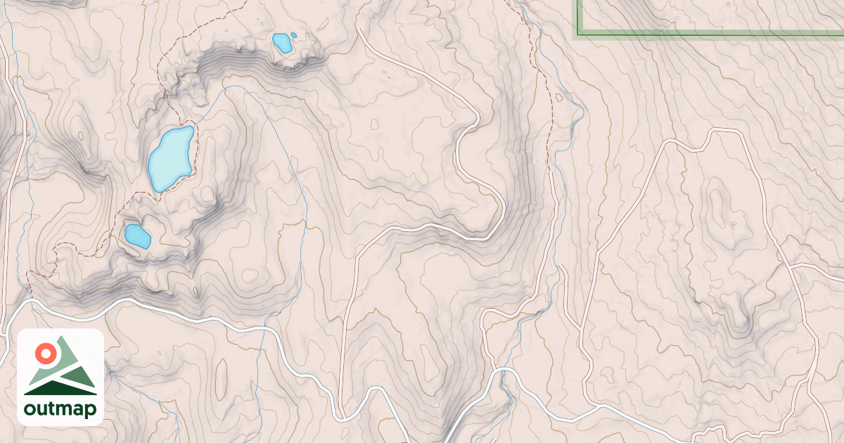 Map of BLUE LAKE TIE NO 1