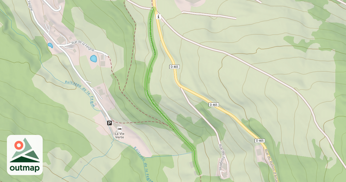 Map of Chemin des Primevères