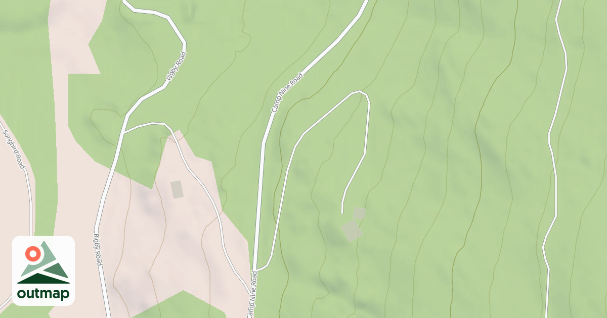 Map of CAMP NINE