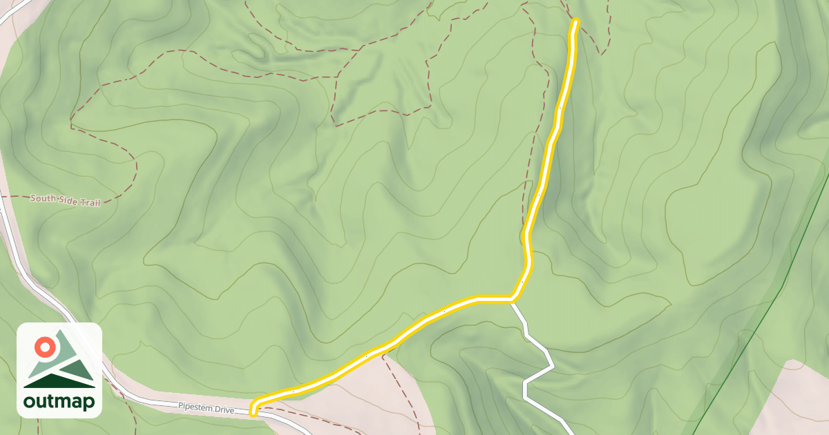 Map of Lake View Trail