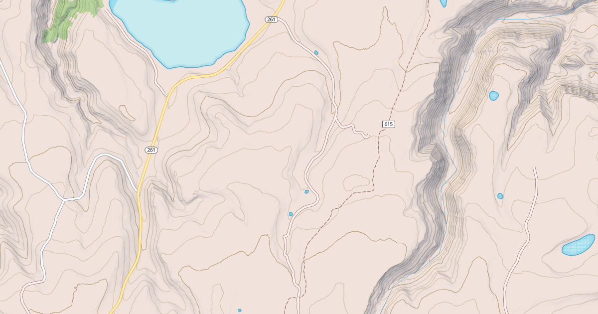 Map preview of USFS National Forest System Roads {B935093F-3C79-465E-94FD-A8A66D0DCE50}