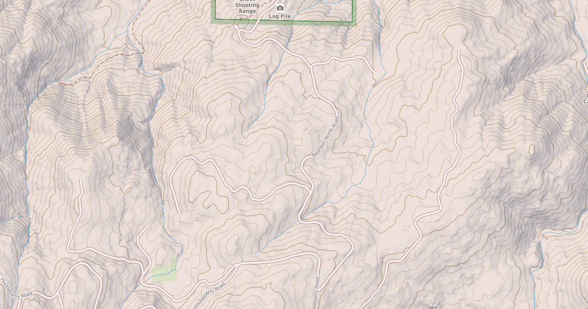 Map preview of BEARSKIN NORTH