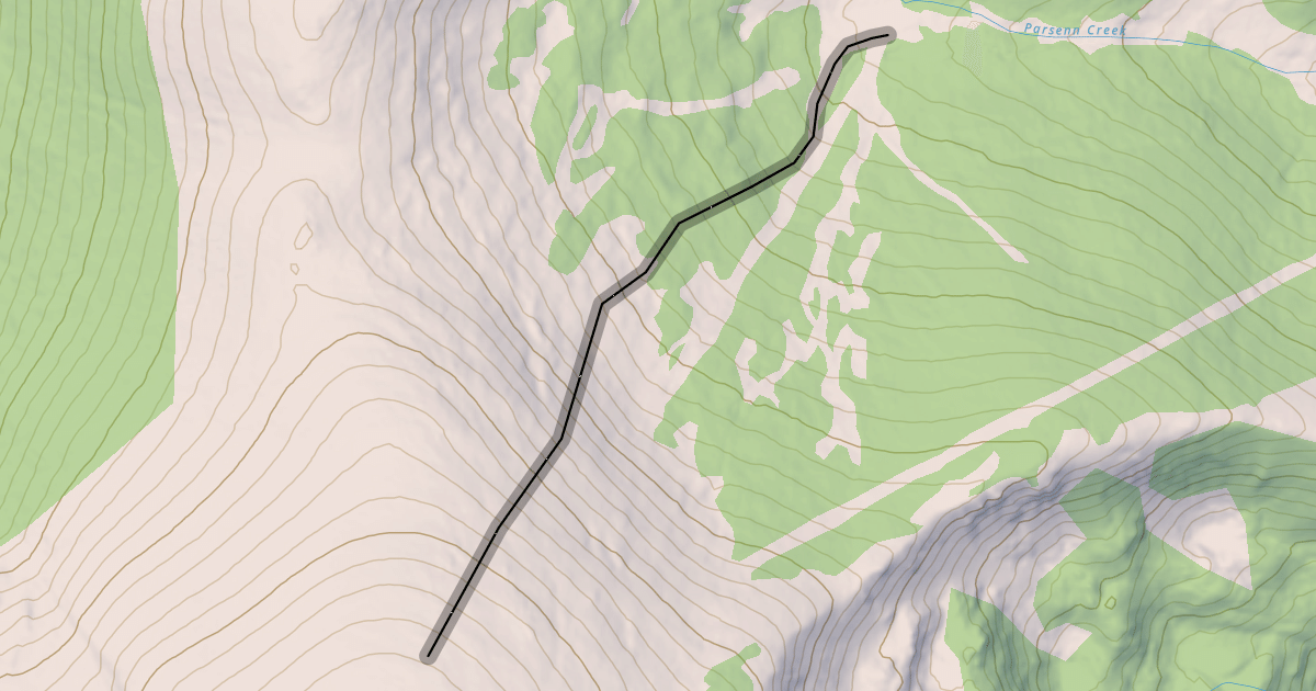 Map preview of Larkspur