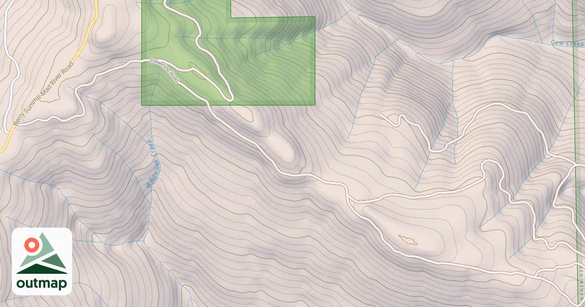 Map of POWERLINE