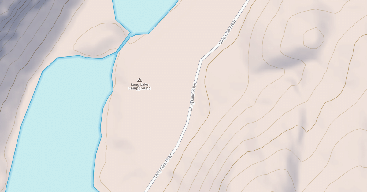 Map preview of LONG LAKE CAMPGROUND