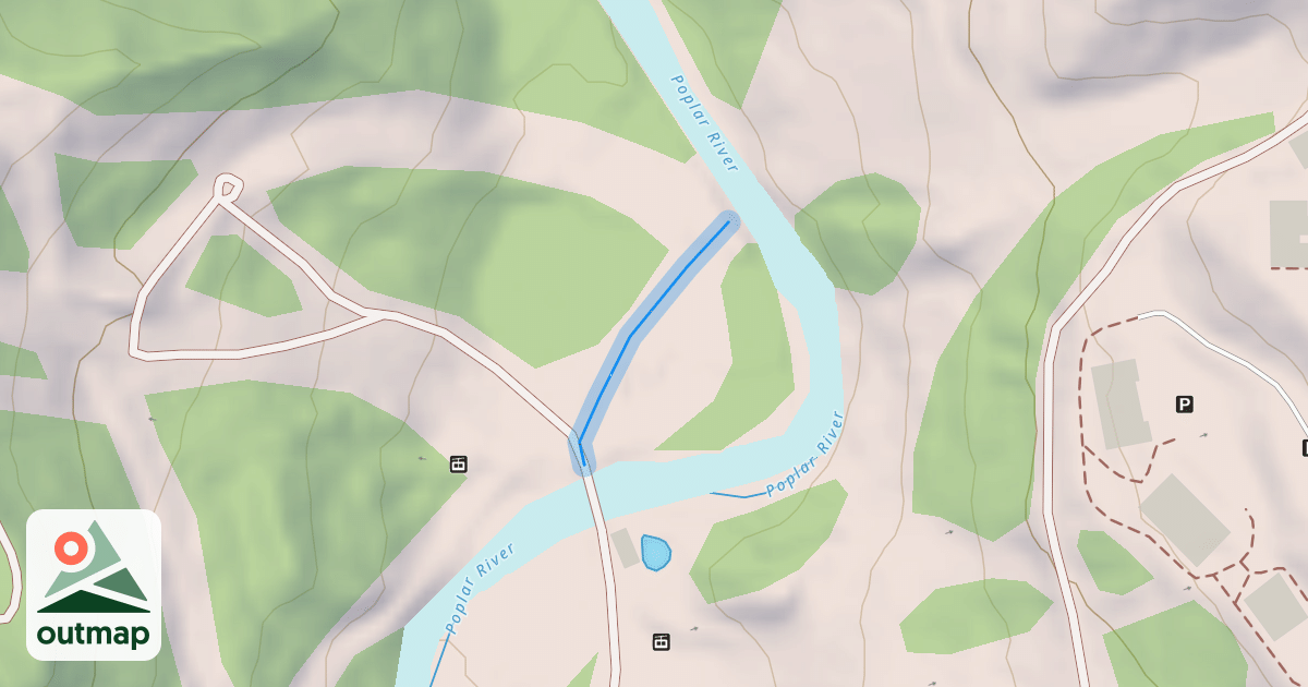 Map of Brule