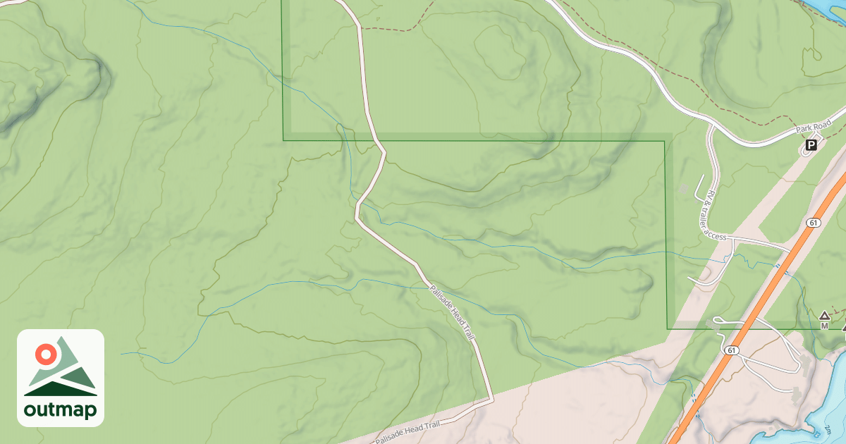 Map of Red Dot Trail
