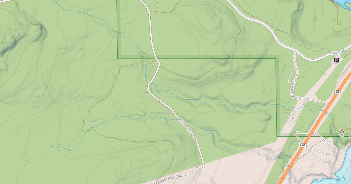 Map preview of Red Dot Trail