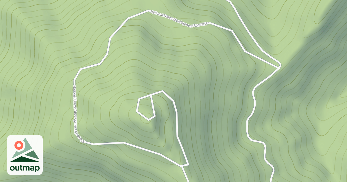 Map of DAGO PEAK