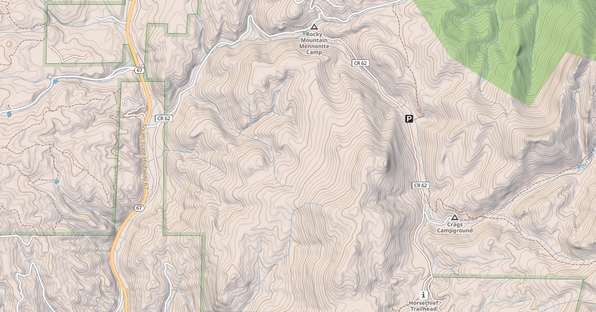 Map preview of UPPER FOURMILE