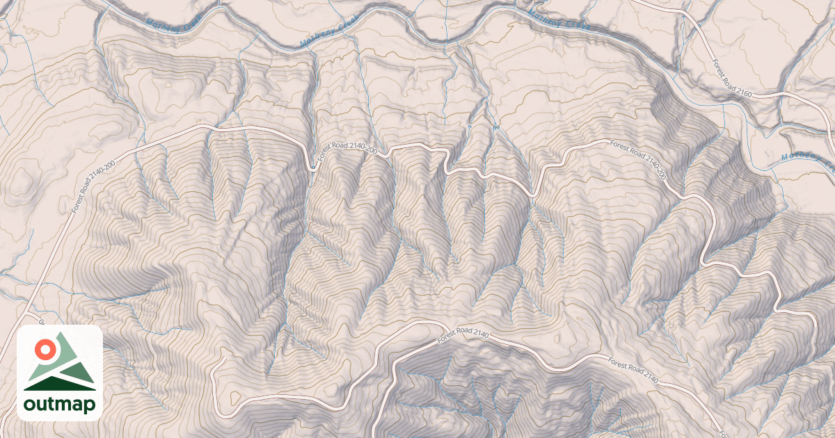 Map of USFS National Forest System Roads {8639B9F9-6A29-4A5A-B015-14FFD1622504}