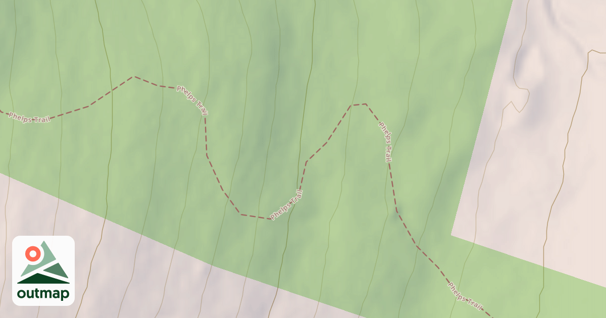 Map of Phelps Trail