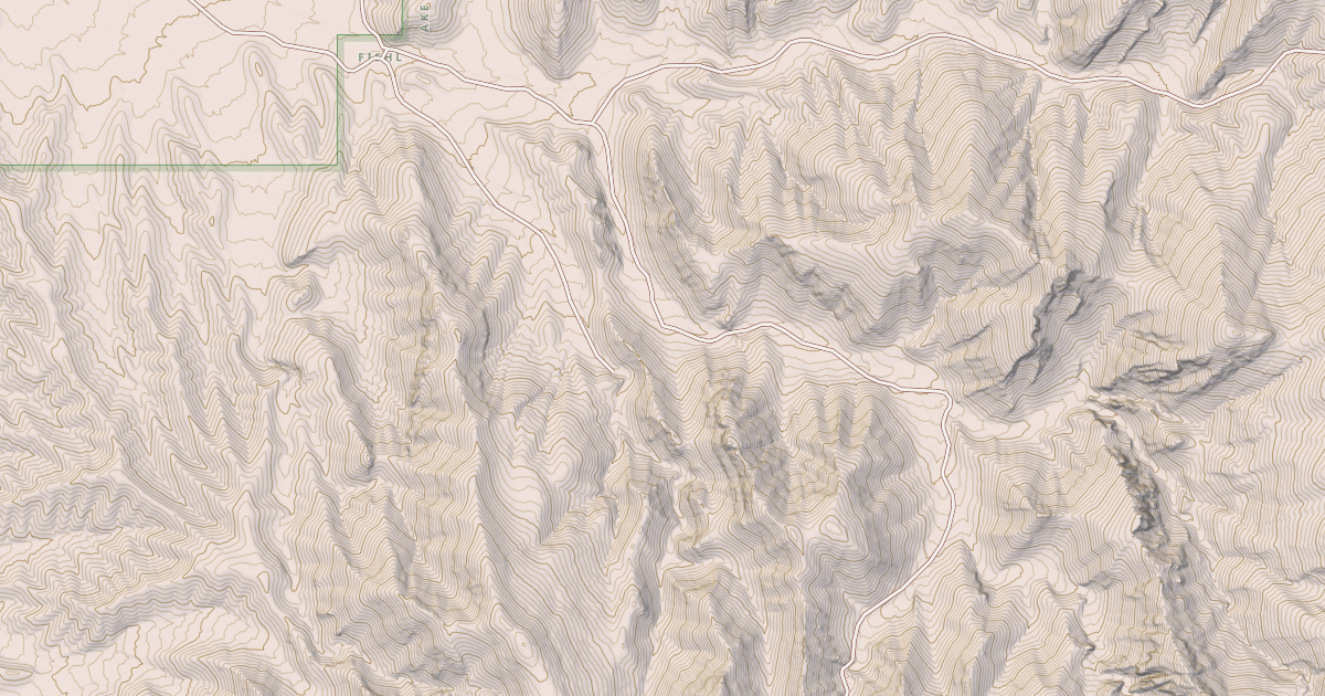 Map preview of FOOL CREEK