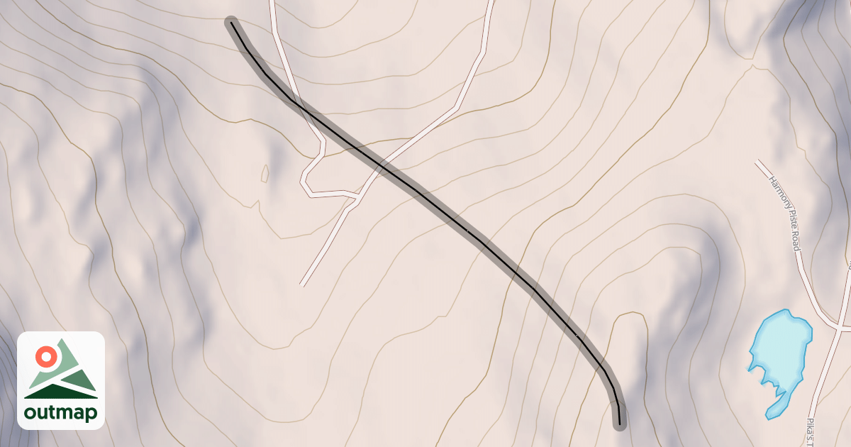 Map of Glacier Bowl