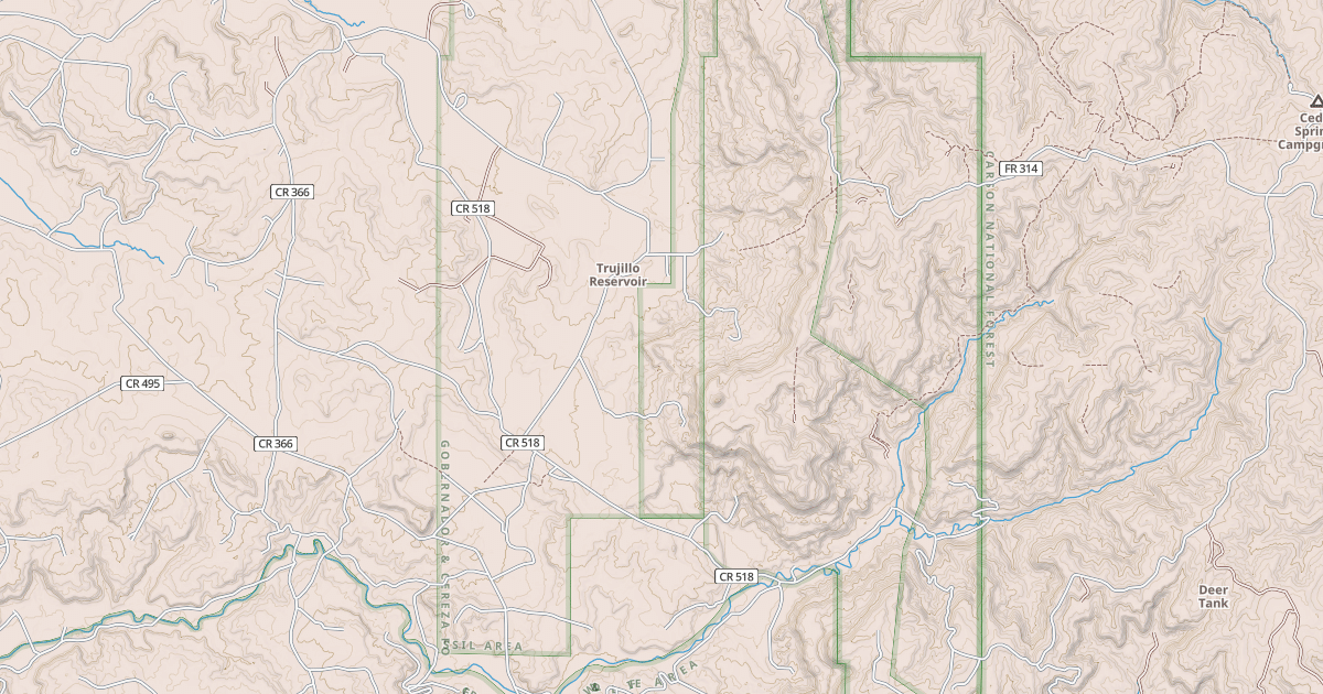 Map preview of BLM National GTLF Public Motorized Roads 6b363117-604a-44b9-81f1-4180876f020e