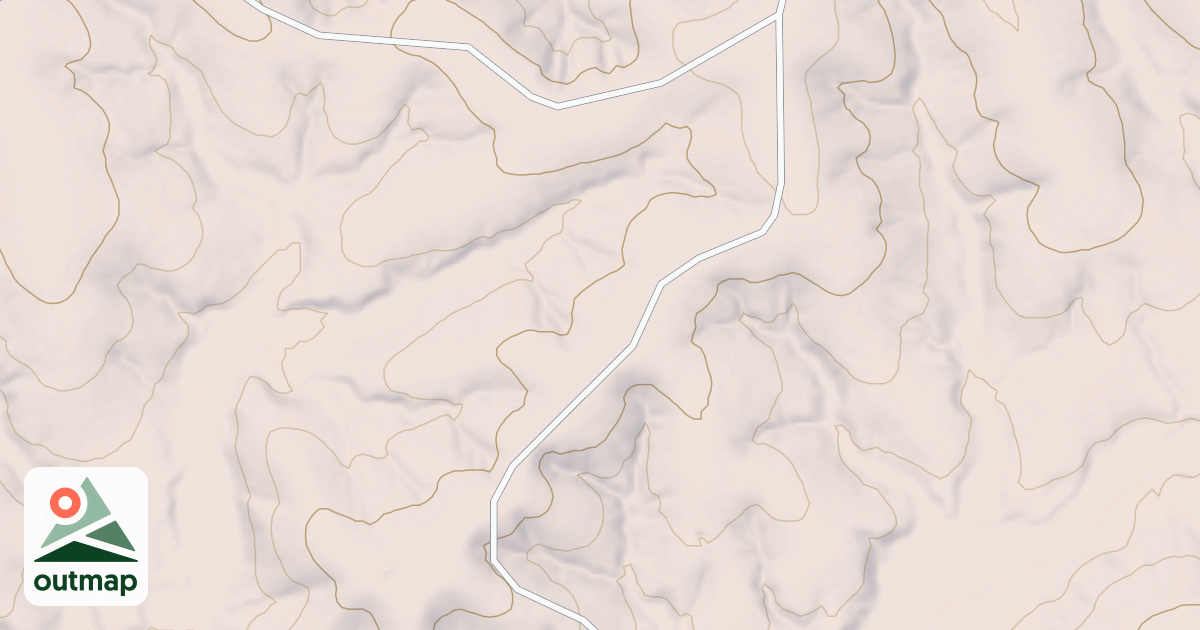Map of PINE UNION SPUR B