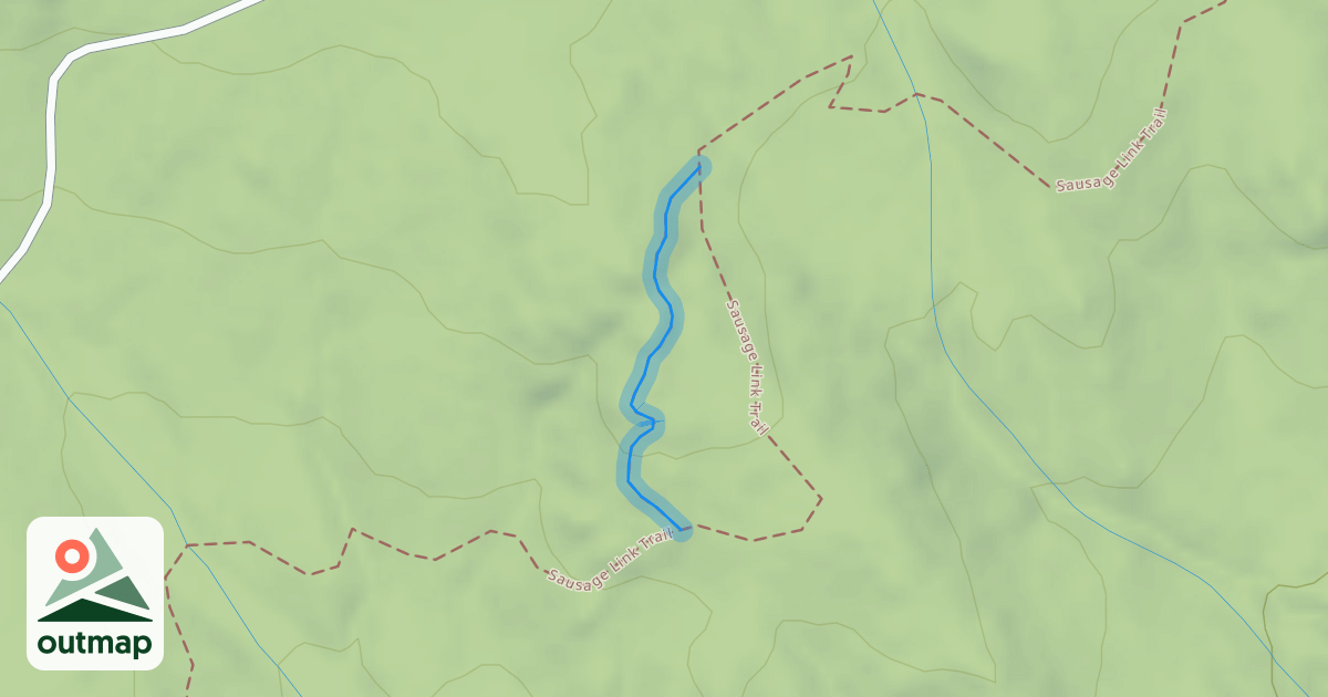 Map of Sausage Link Trail